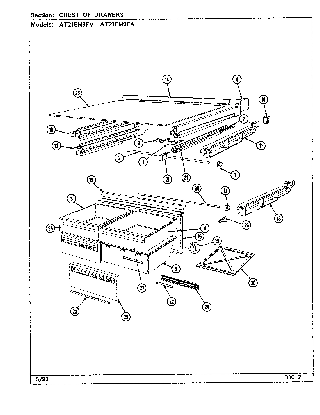 01 - CHEST OF DRAWERS