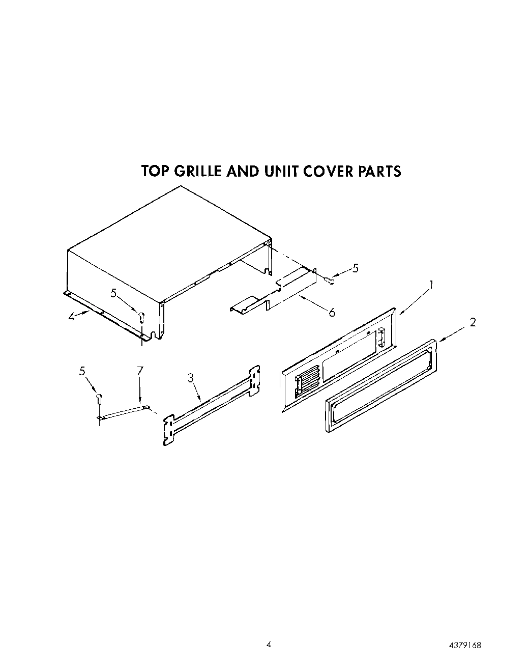 03 - TOP GRILLE AND UNIT COVER