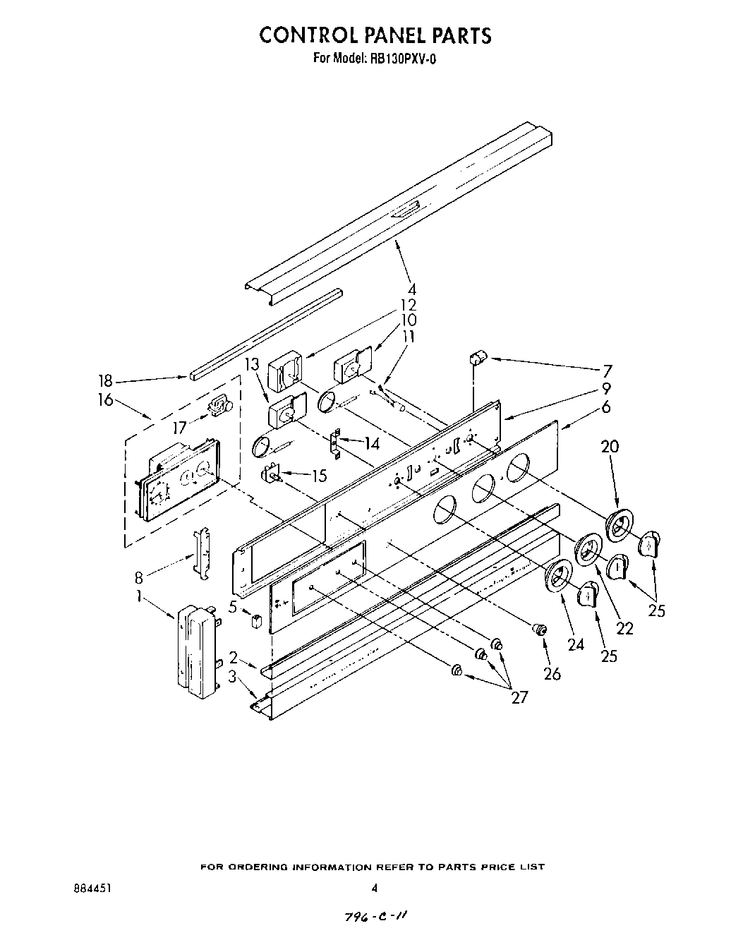 04 - CONTROL PANEL , LITERATURE AND OPTIONAL