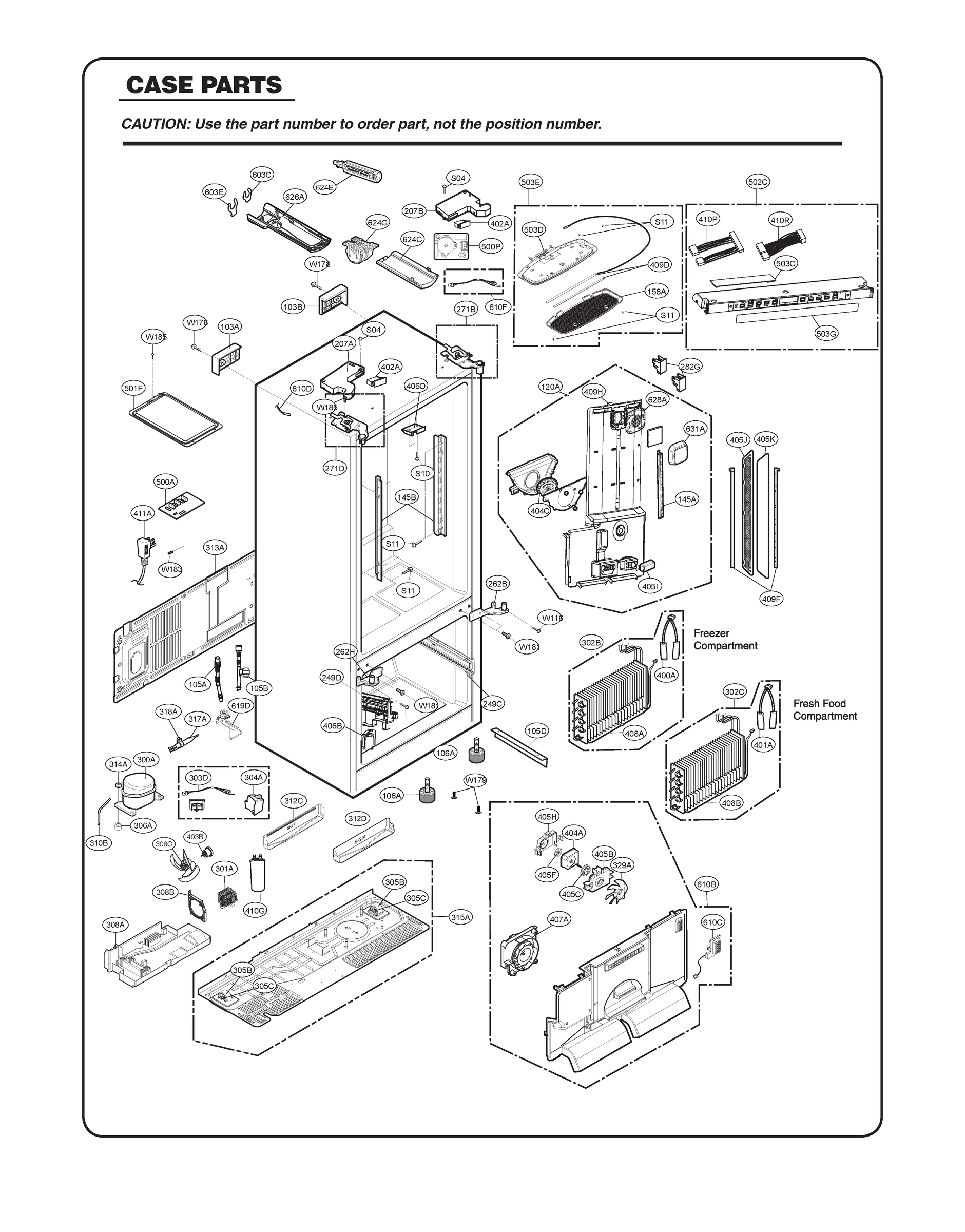 CASE PARTS