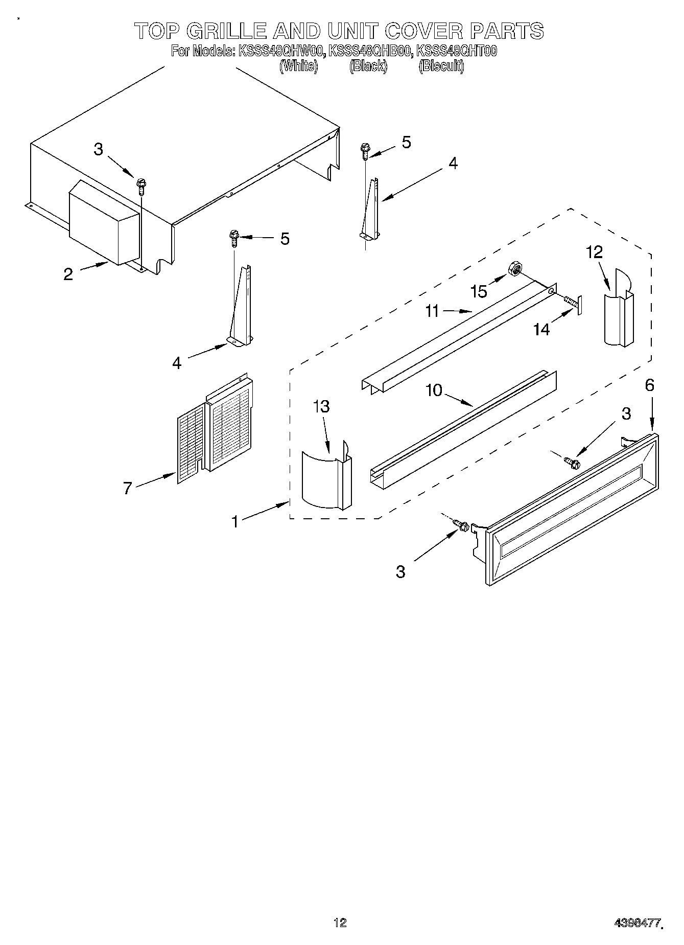 09 - TOP GRILLE AND UNIT COVER