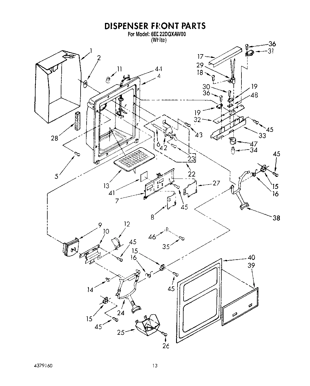 08 - DISPENSER FRONT