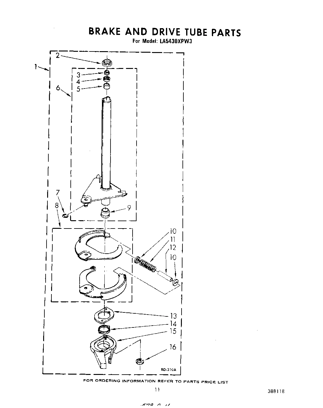 09 - BRAKE AND DRIVE TUBE