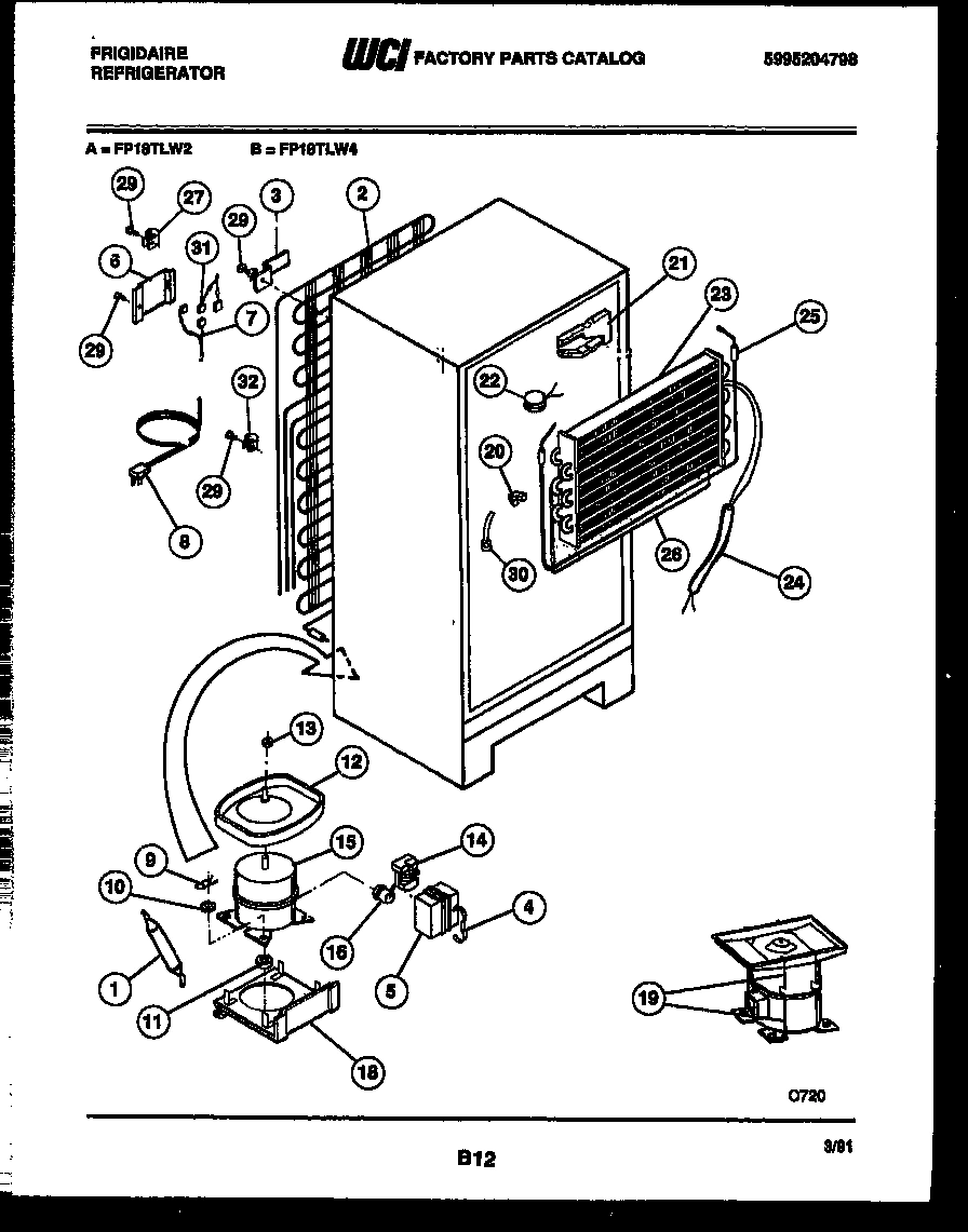 05 - SYSTEM AND AUTOMATIC DEFROST PARTS