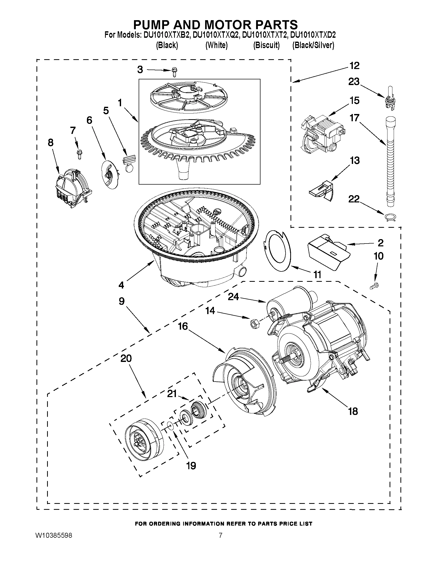 06 - PUMP AND MOTOR PARTS