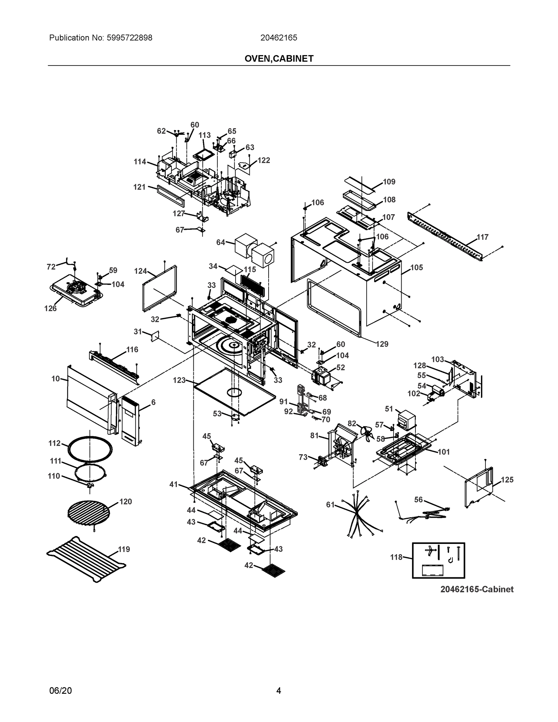 02 - OVEN,CABINET