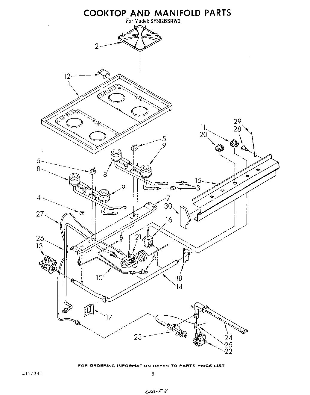 06 - COOK TOP AND MANIFOLD , LITERATURE