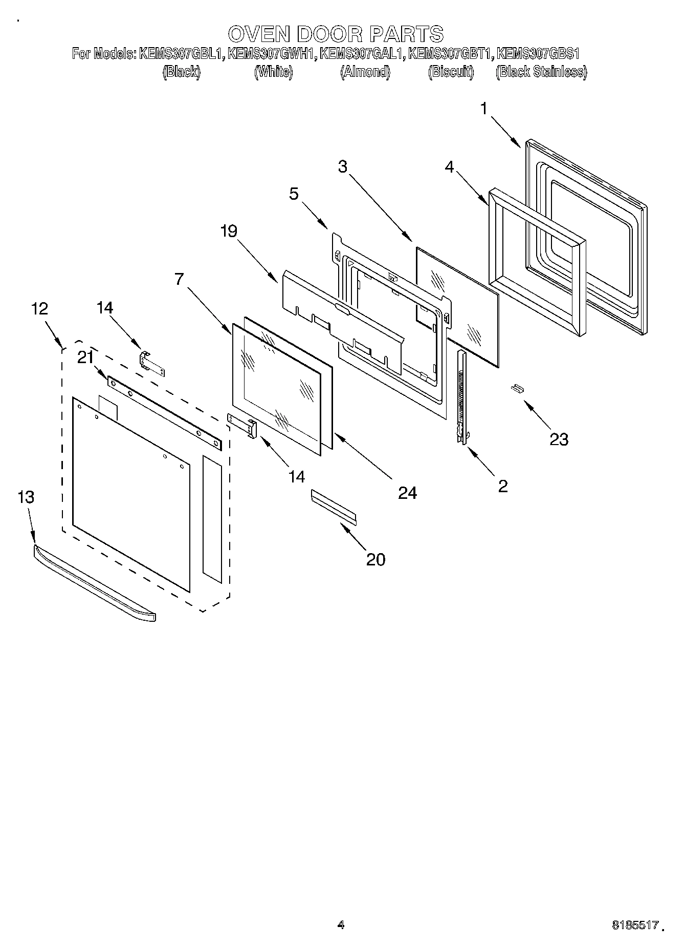 03 - OVEN DOOR