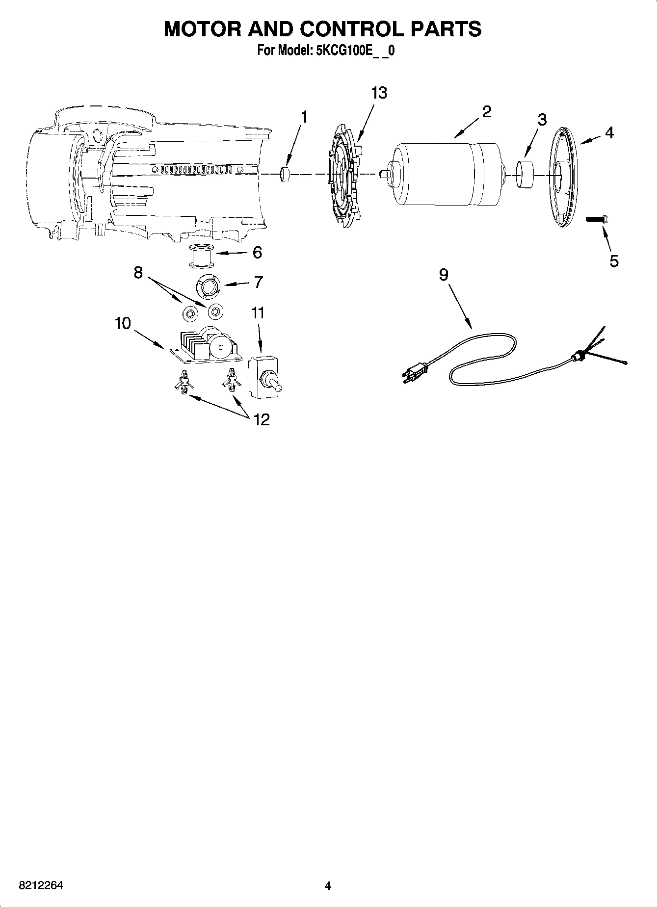 03 - MOTOR AND CONTROL PARTS