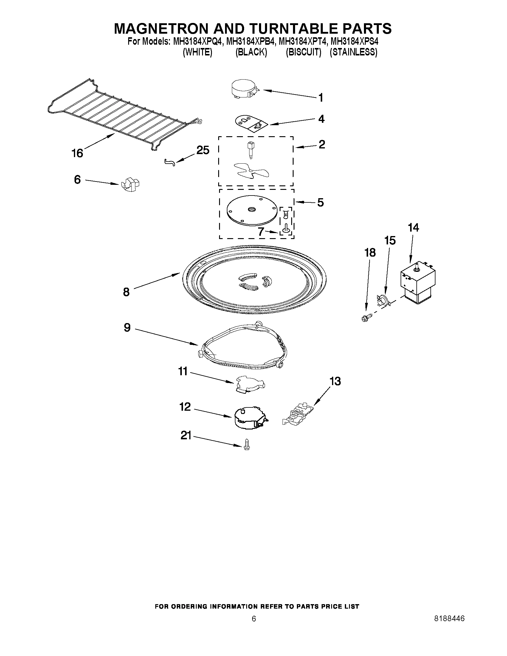 05 - MAGNETRON AND TURNTABLE PARTS