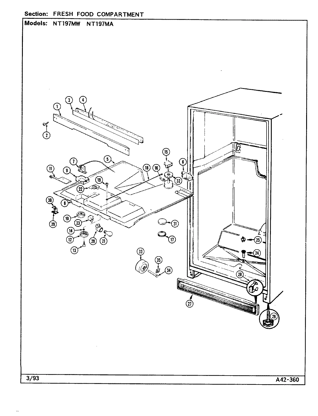 03 - FRESH FOOD COMPARTMENT