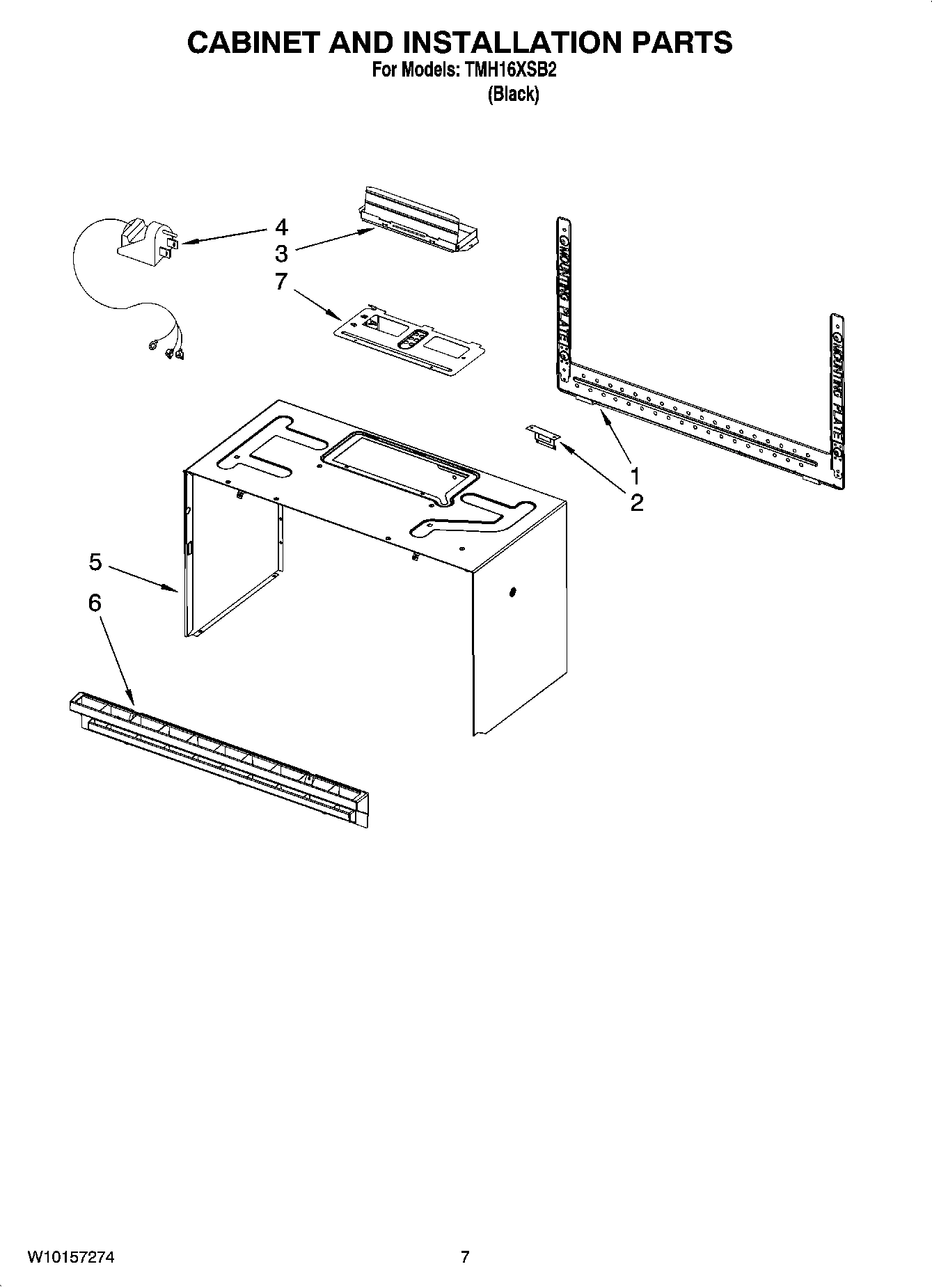 06 - CABINET AND INSTALLATION PARTS
