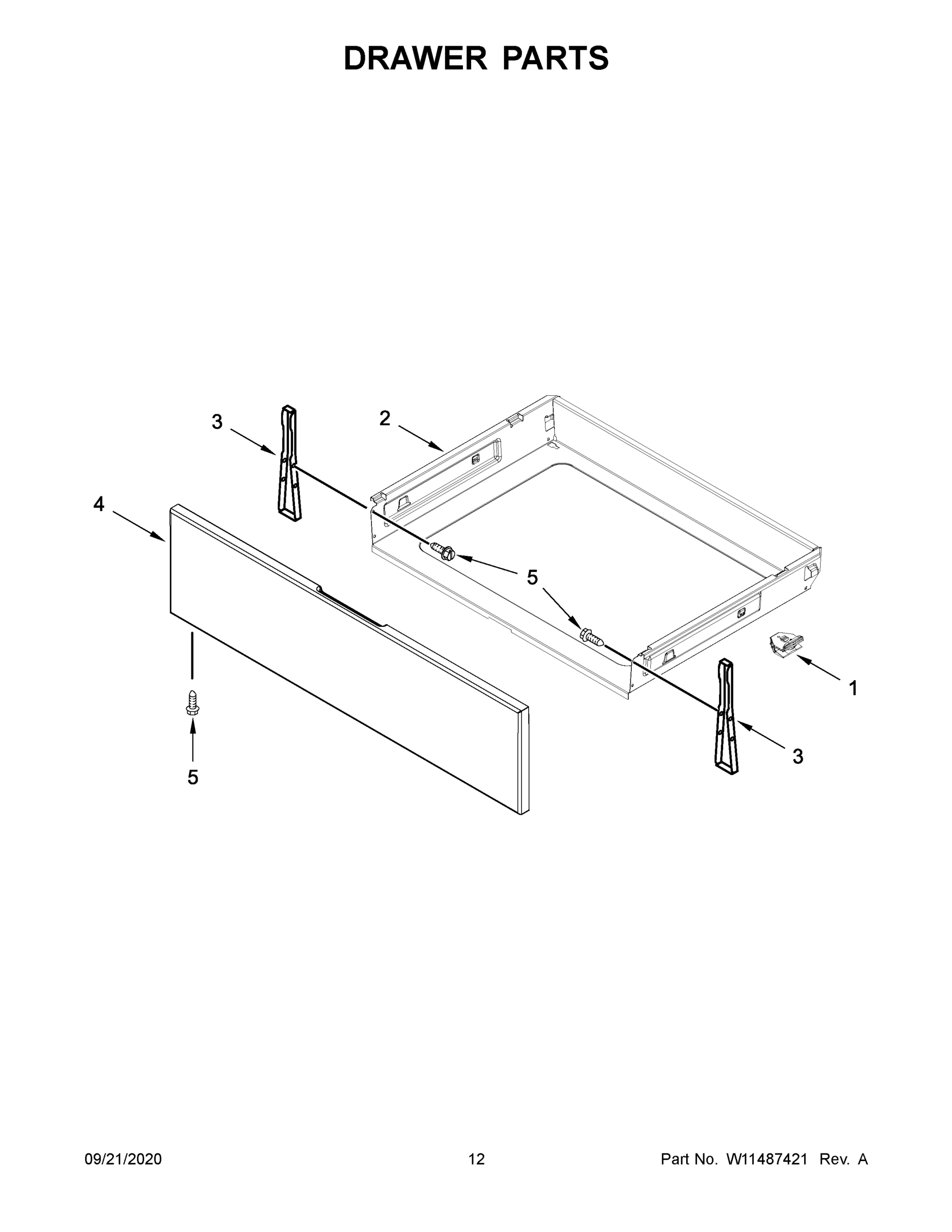 07 - DRAWER PARTS