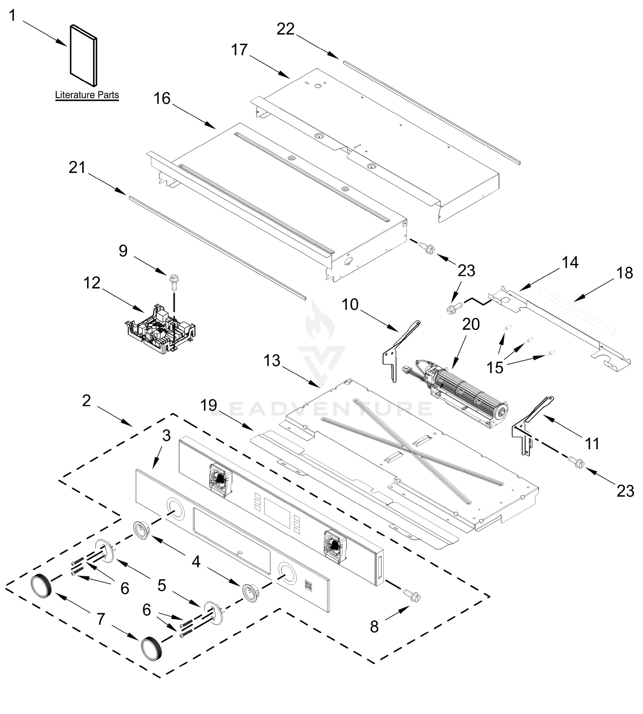 CONTROL PANEL PARTS