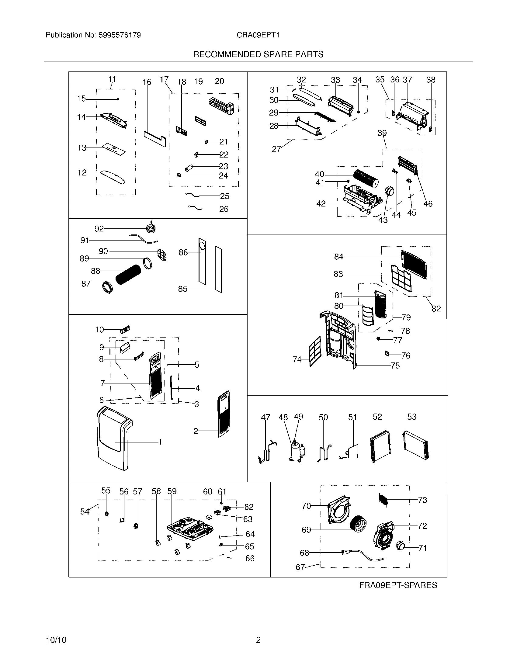 03 - RECOMMENDED SPARE PARTS
