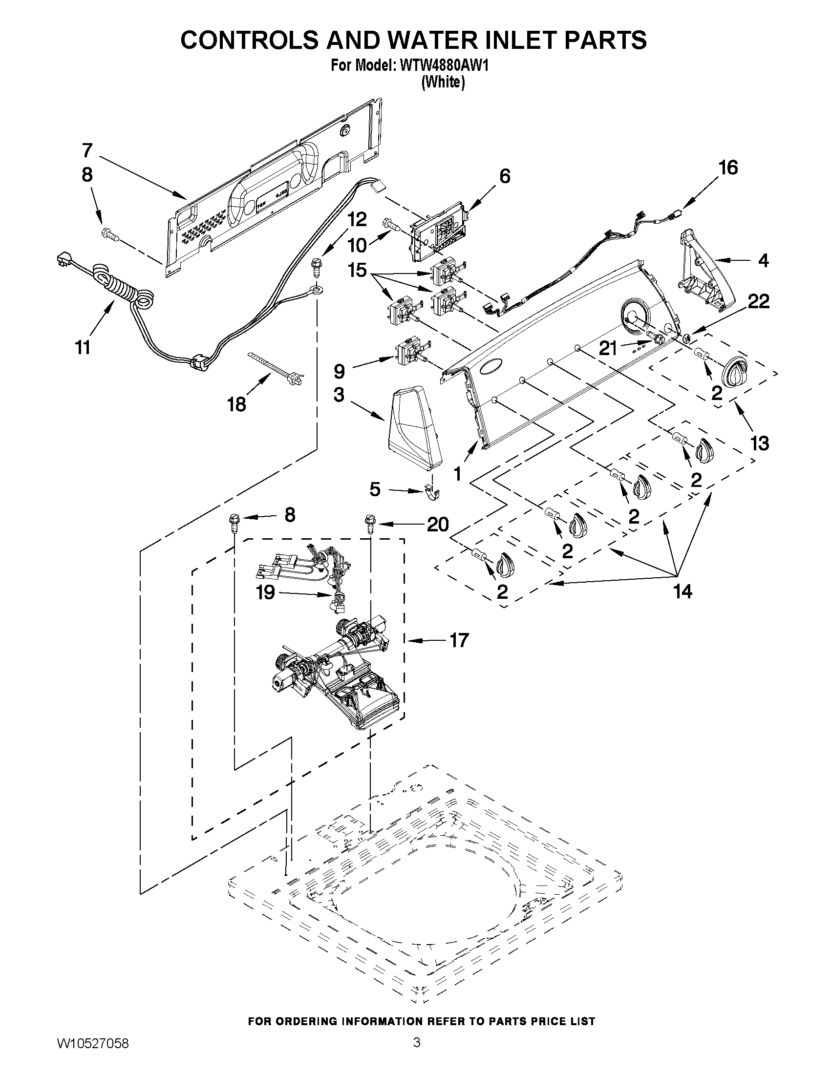 02 - CONTROLS AND WATER INLET PARTS