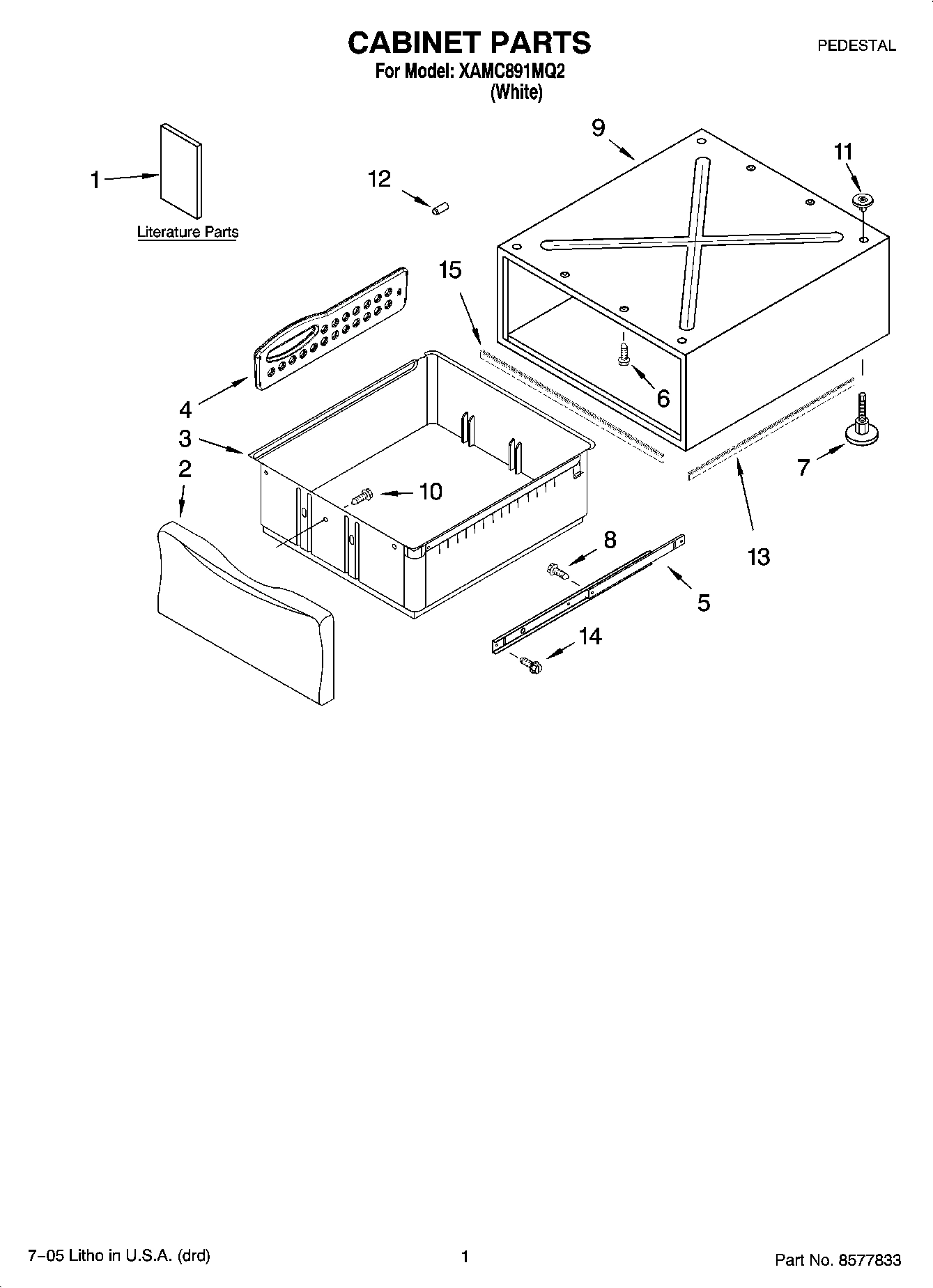 01 - CABINET PARTS