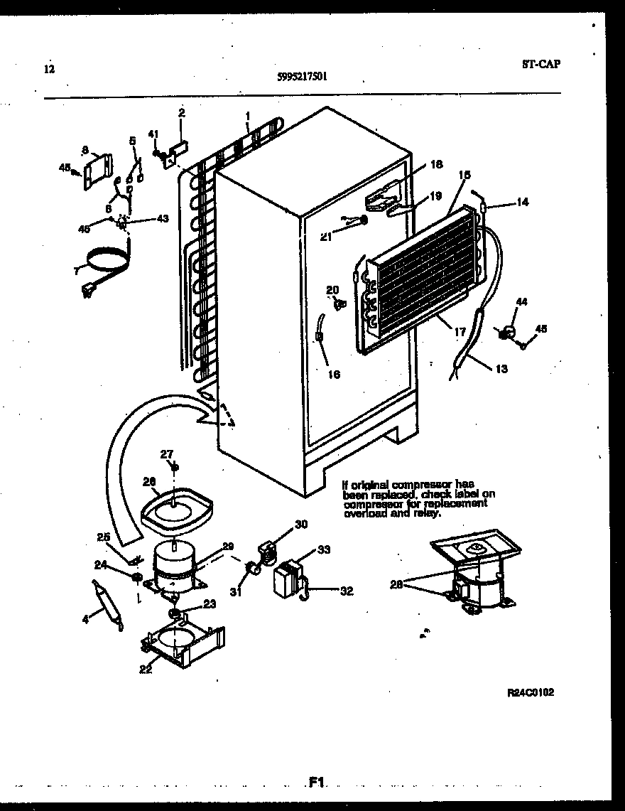 07 - SYSTEM AND AUTOMATIC DEFROST PARTS