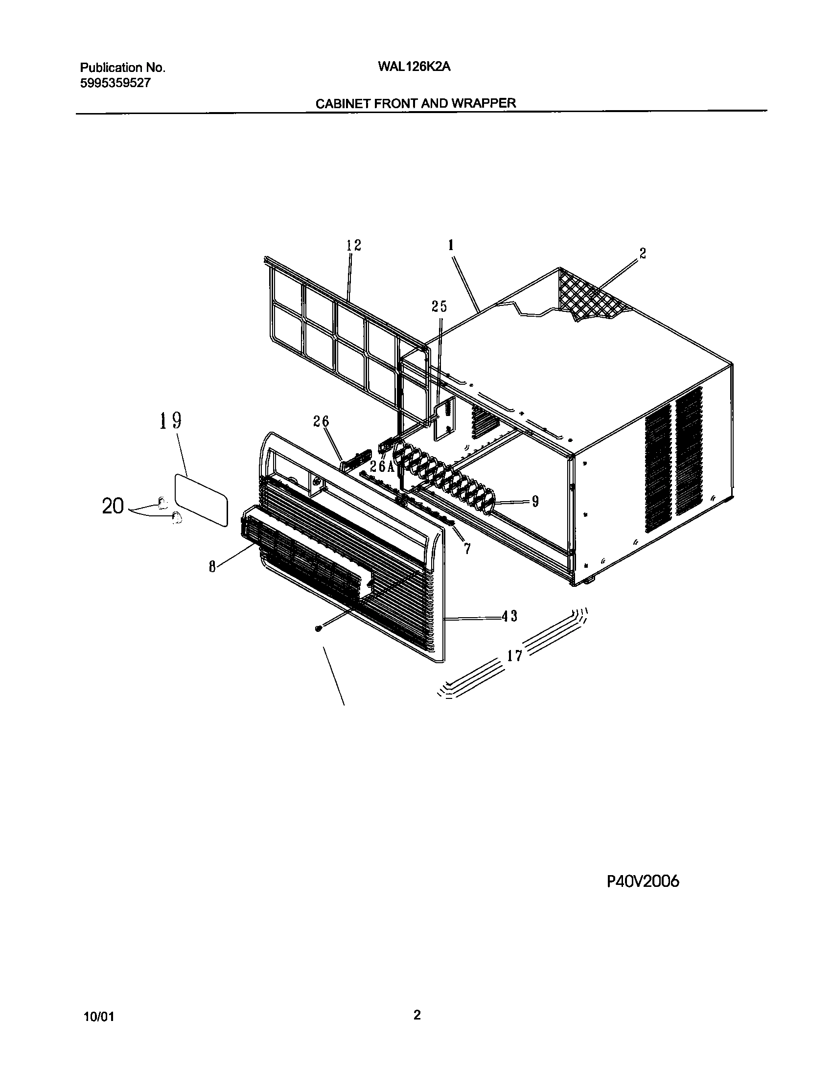 03 - CABINET FRONT AND WRAPPER