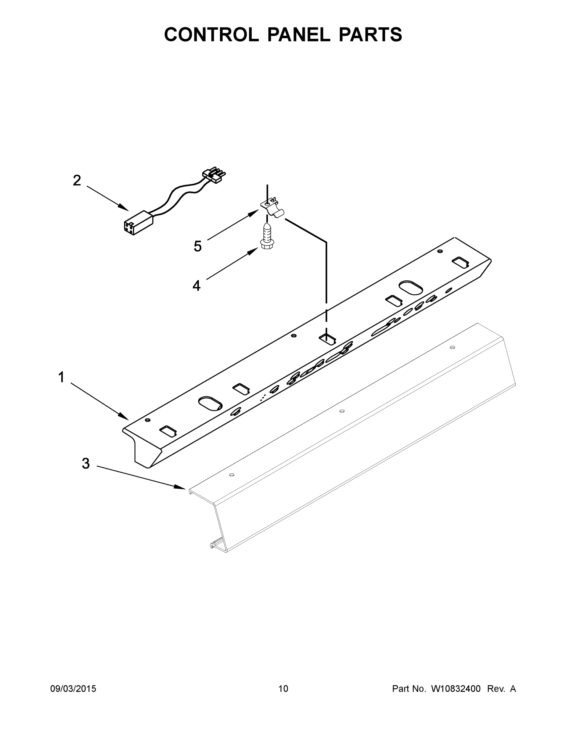 06 - CONTROL PANEL PARTS