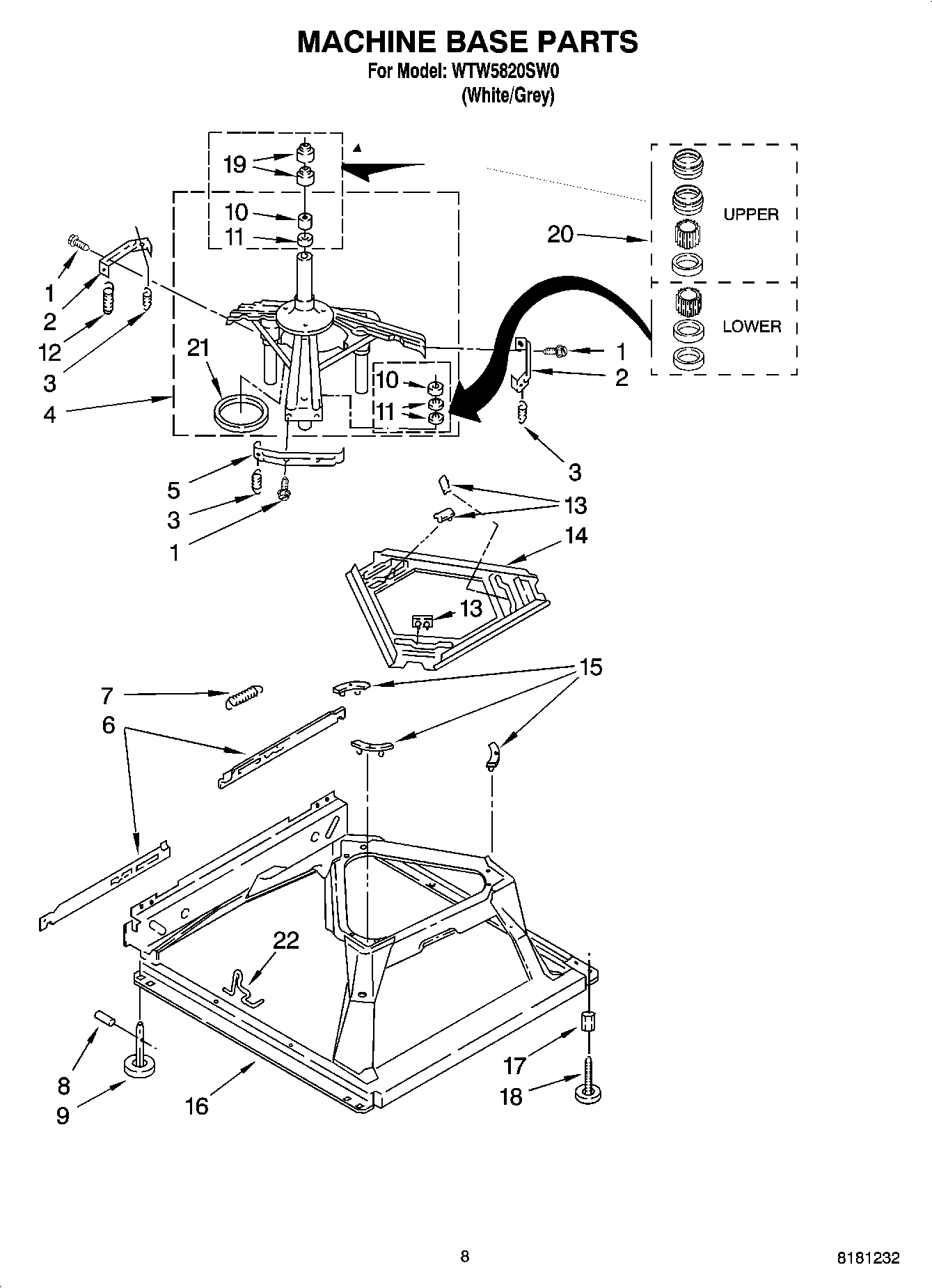 05 - MACHINE BASE PARTS