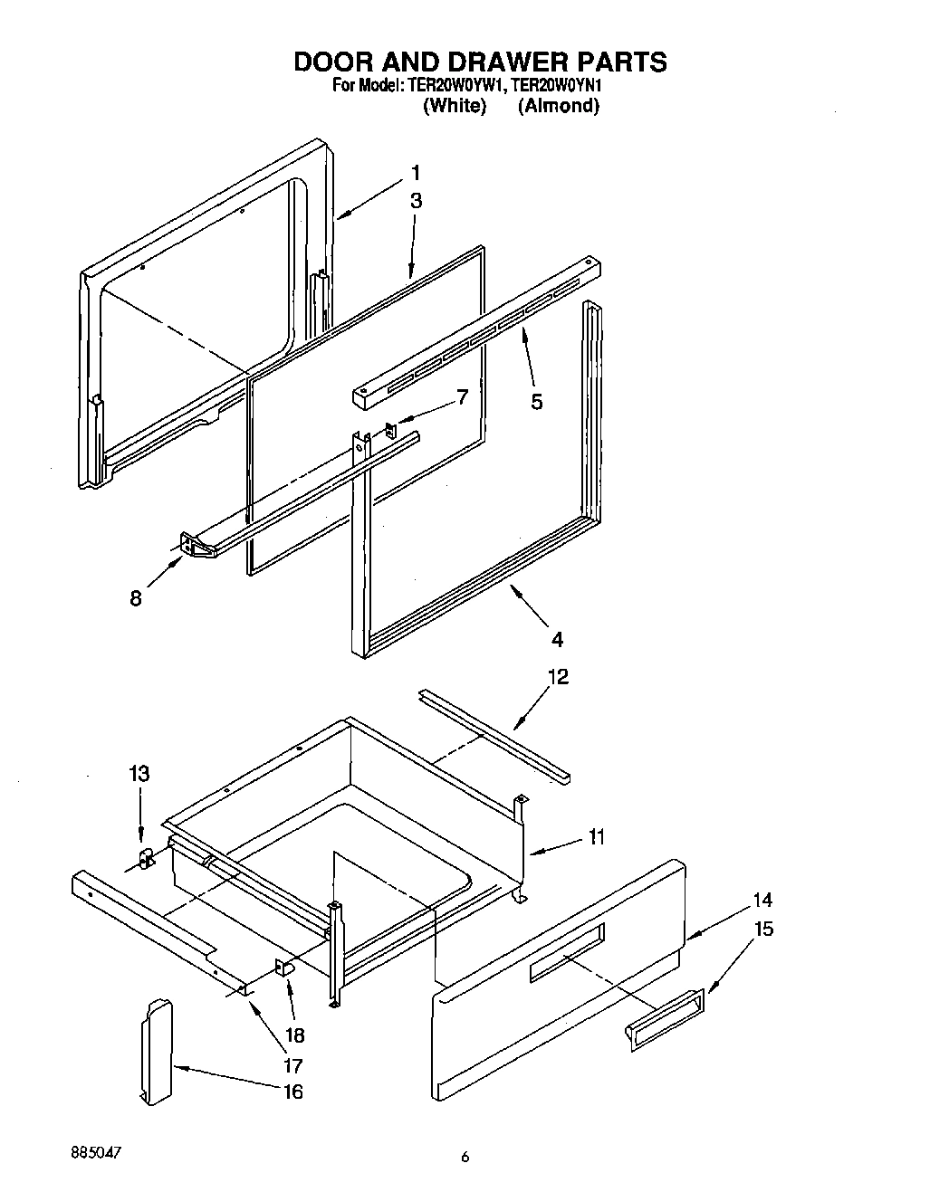 04 - DOOR AND DRAWER, LIT/OPTIONAL