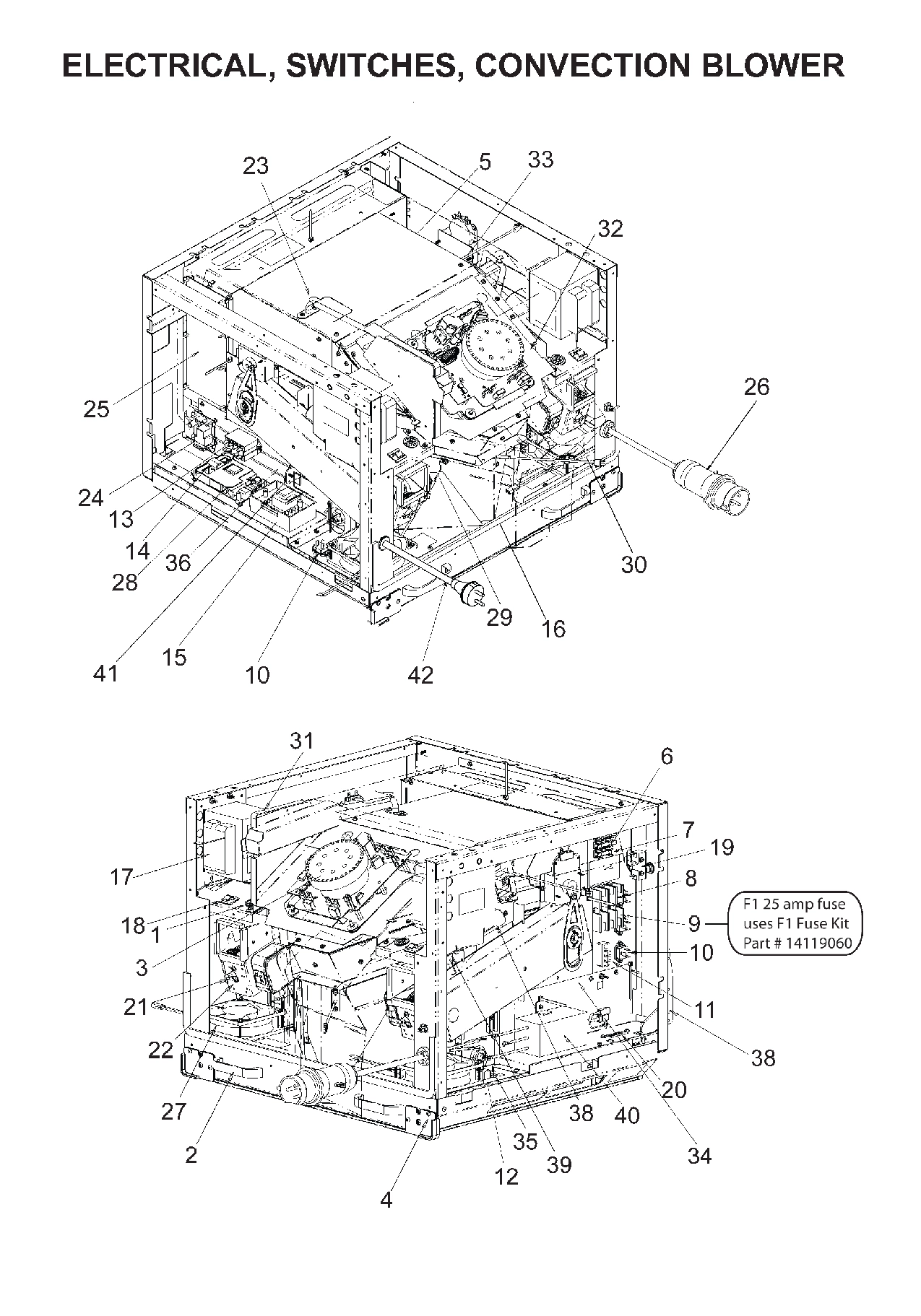 Electrical, Switches, Convection Blower