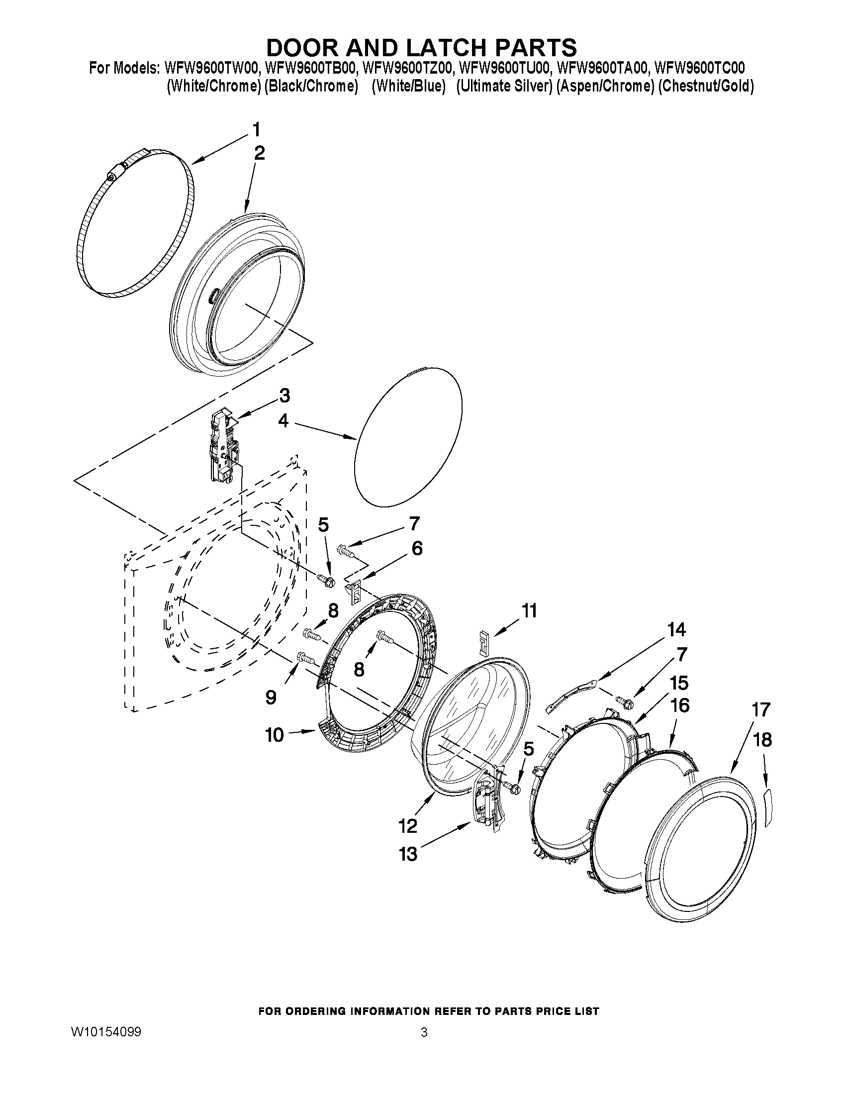 02 - DOOR AND LATCH PARTS