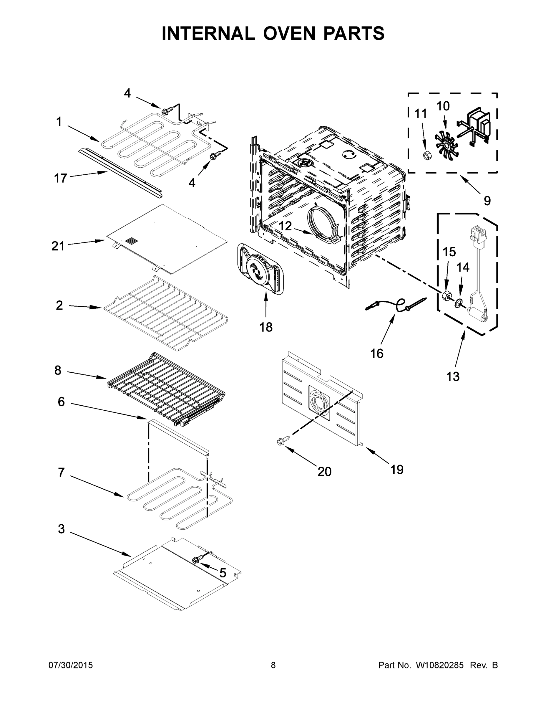 05 - INTERNAL OVEN PARTS