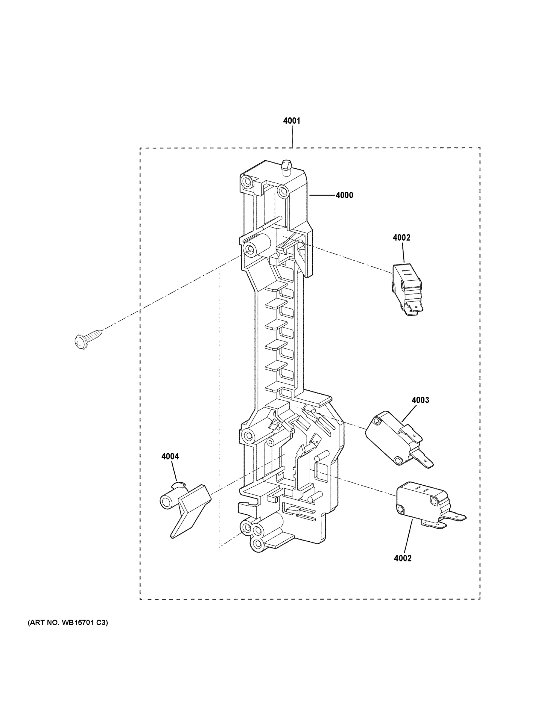 LATCH BOARD PARTS