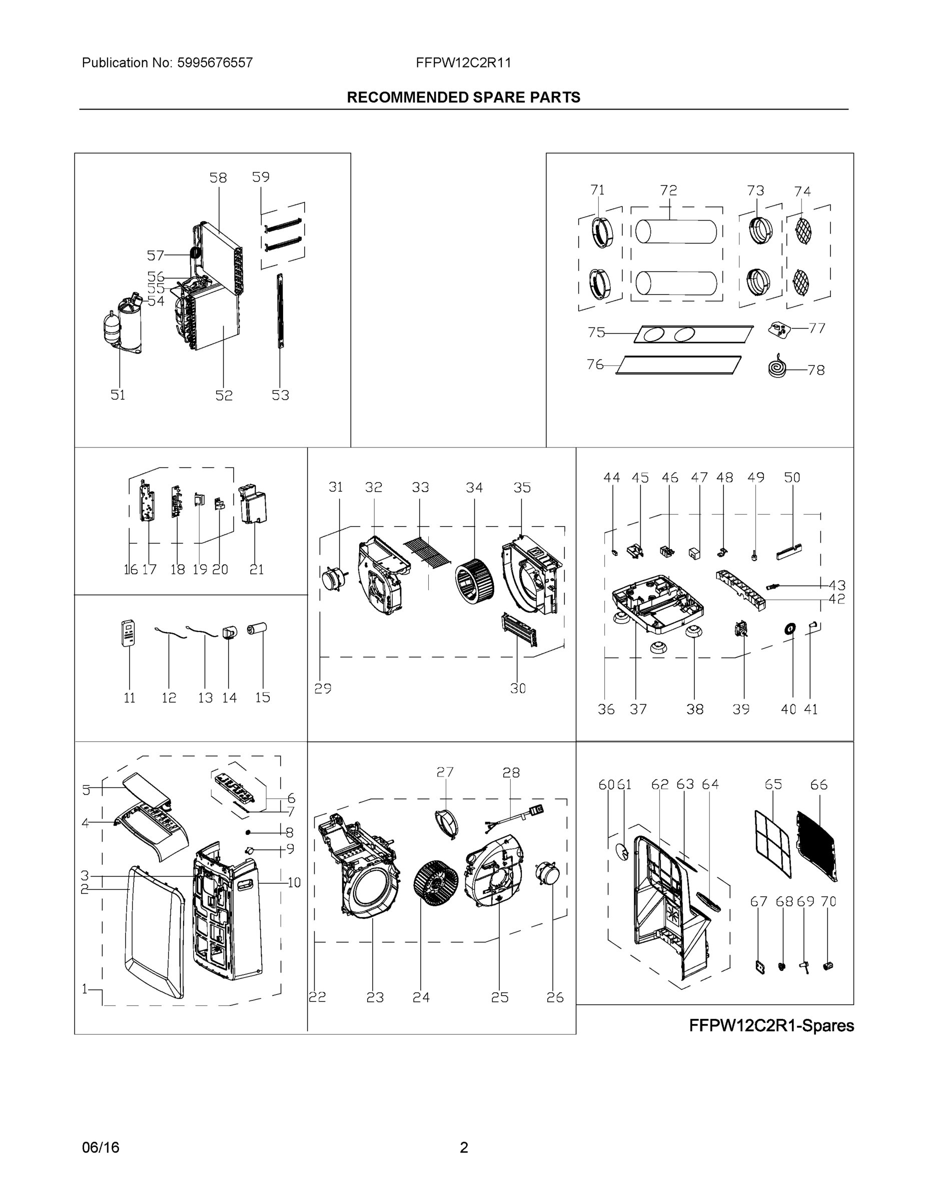 02 - RECOMMENDED SPARE PARTS
