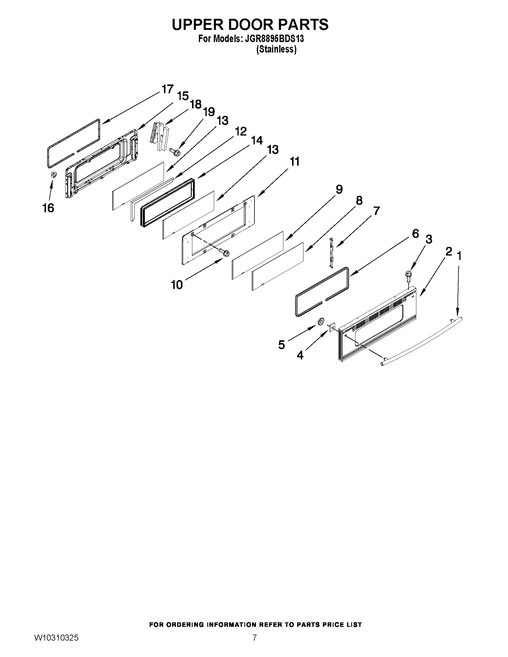 05 - UPPER DOOR PARTS