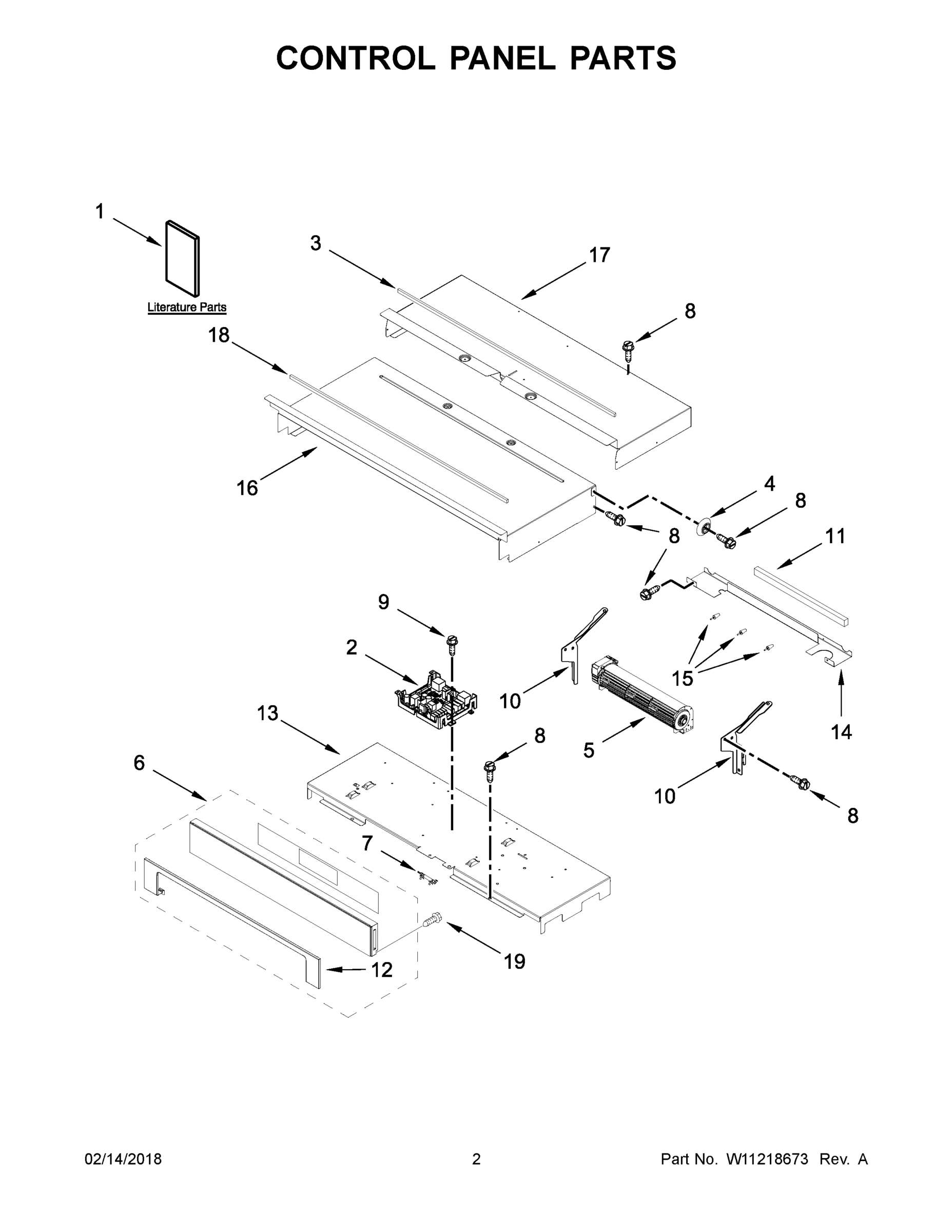02 - CONTROL PANEL PARTS