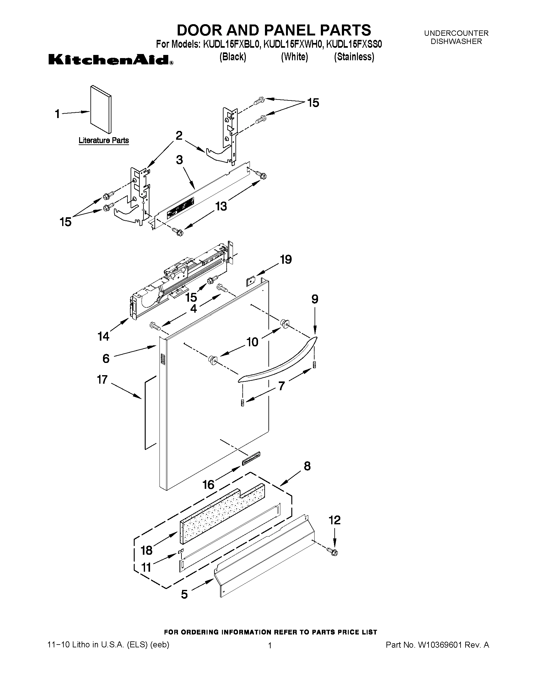 01 - DOOR AND PANEL PARTS