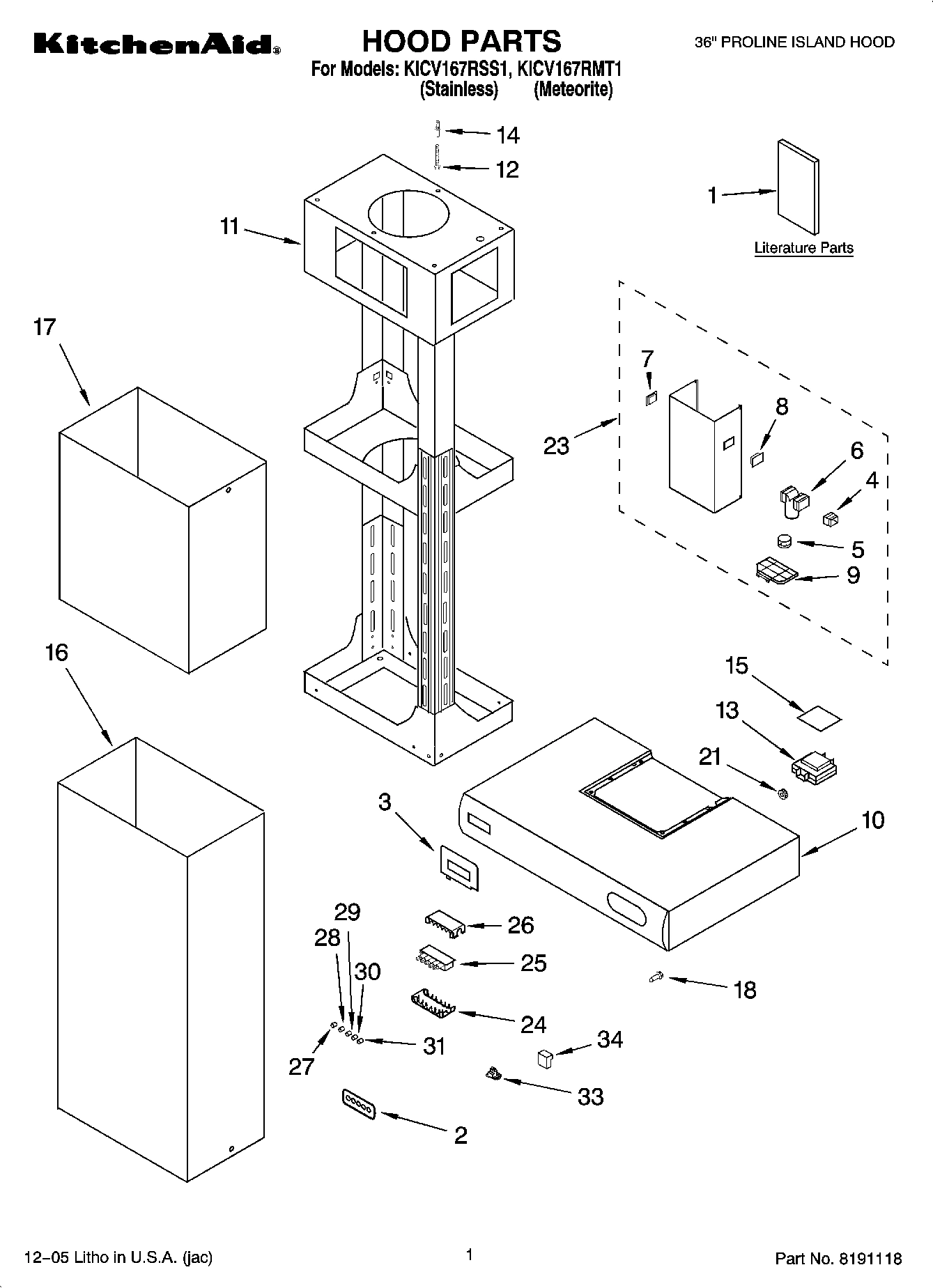 01 - HOOD PARTS