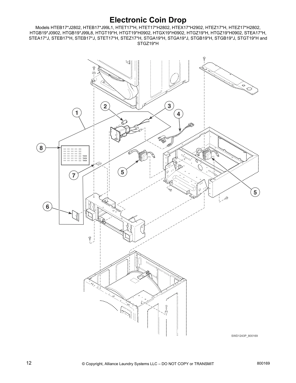 Electronic Coin Drop