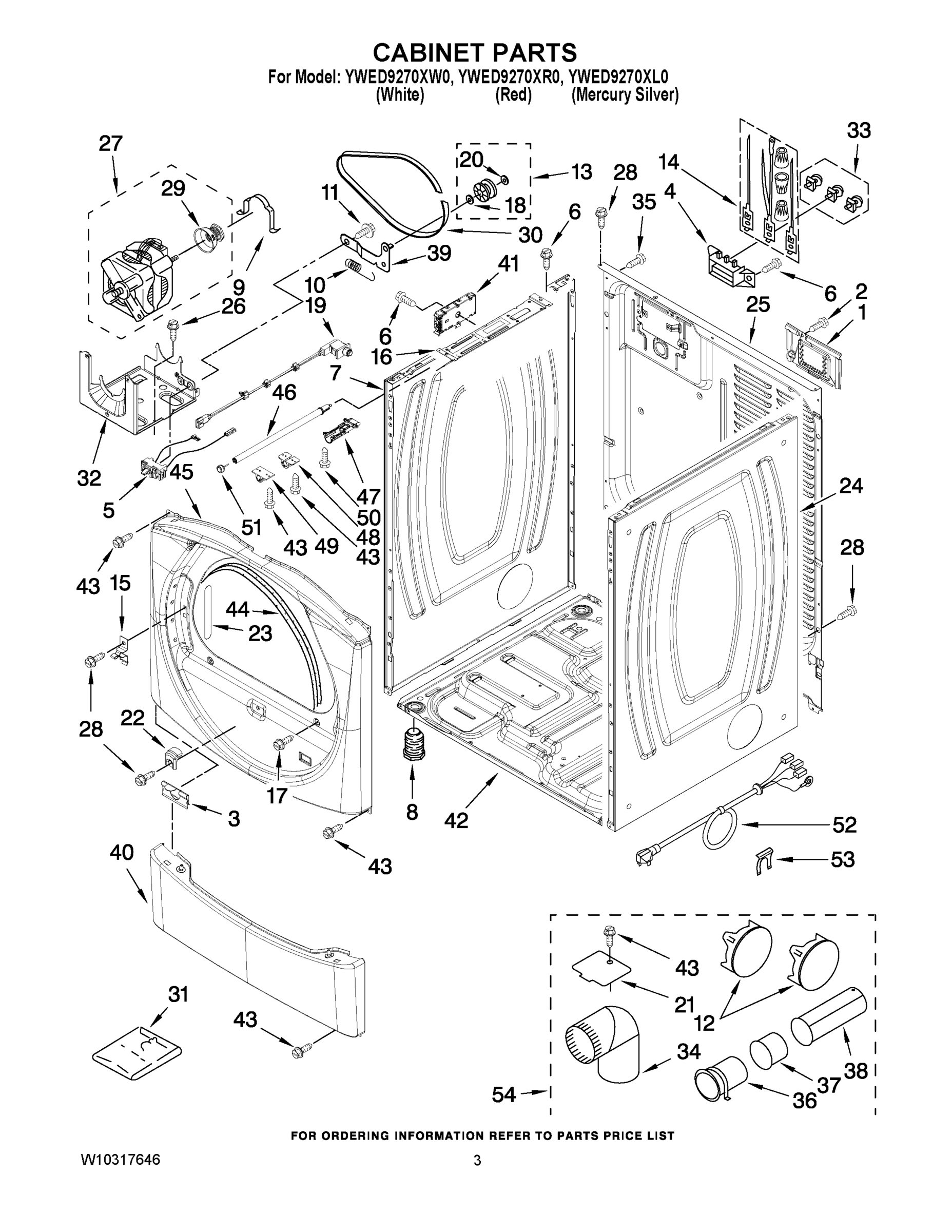 02 - CABINET PARTS