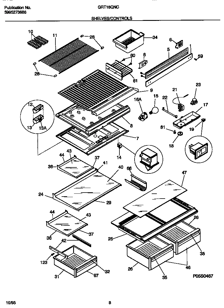 04 - SHELVES/CONTROLS
