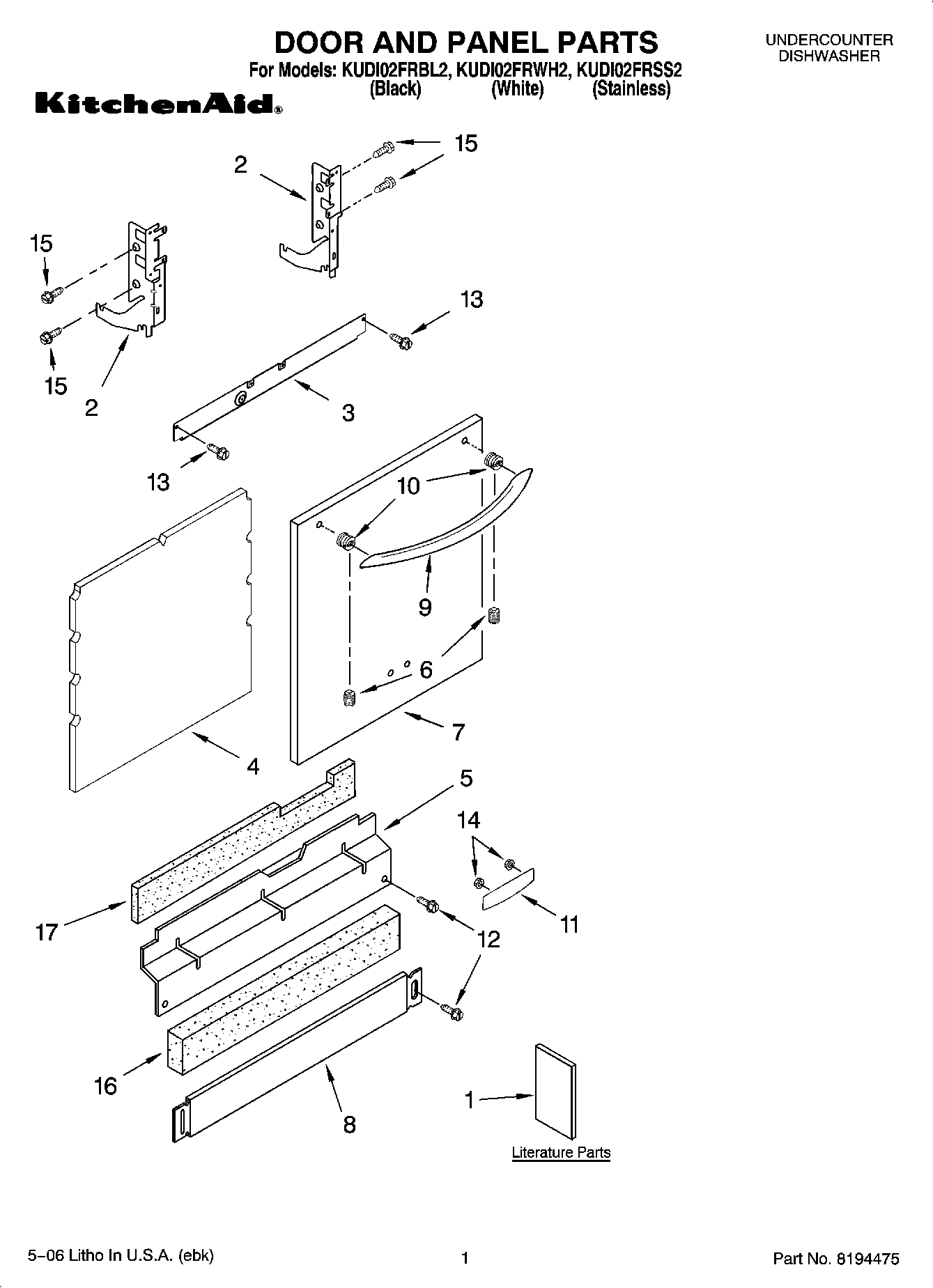 01 - DOOR AND PANEL PARTS