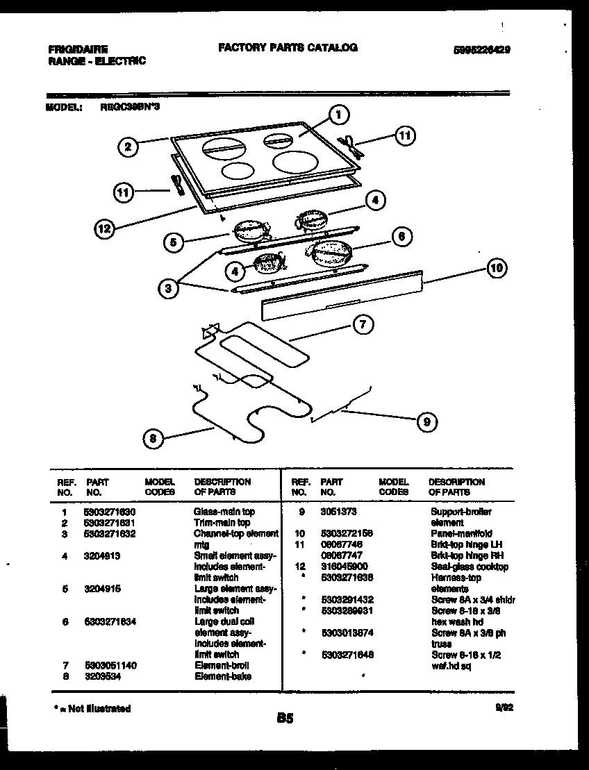 06 - COOKTOP AND BROILER PARTS