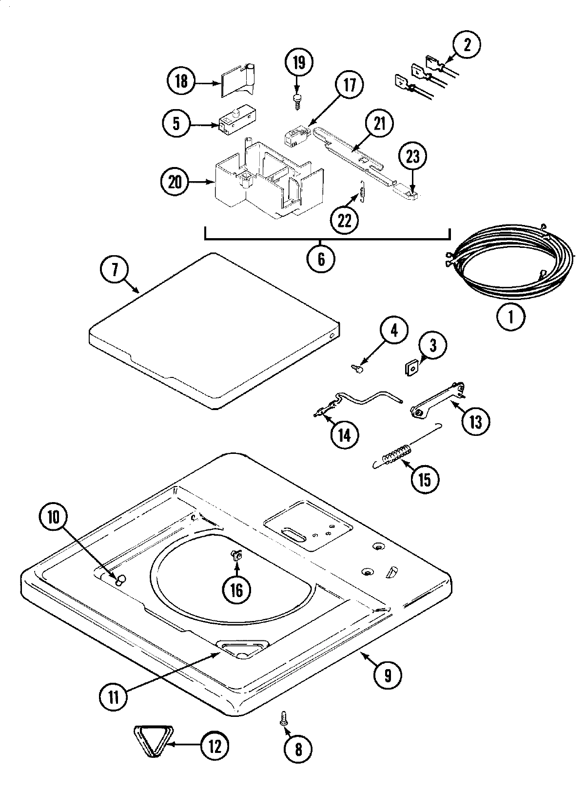 11 - TOP & LID (LSE7806ACQ/ADQ)
