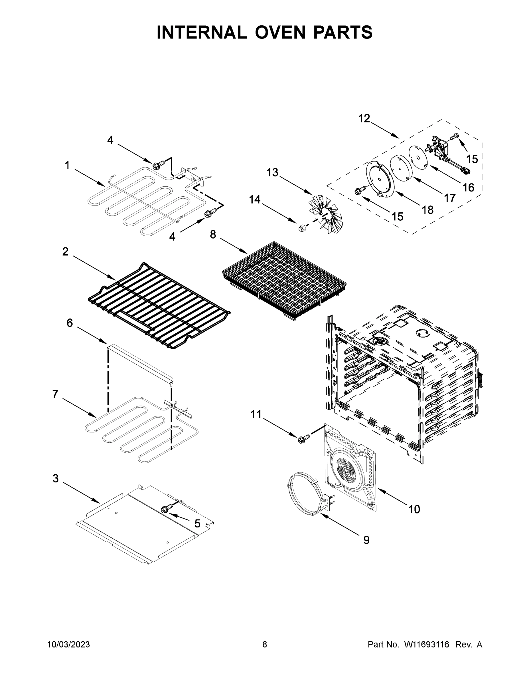05 - INTERNAL OVEN PARTS