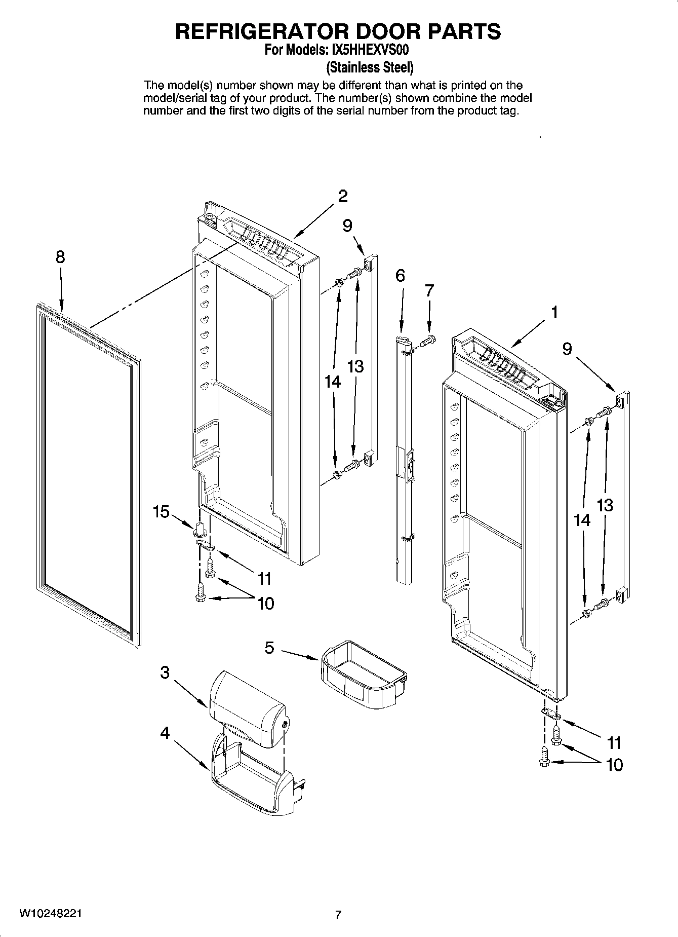 05 - REFRIGERATOR DOOR PARTS
