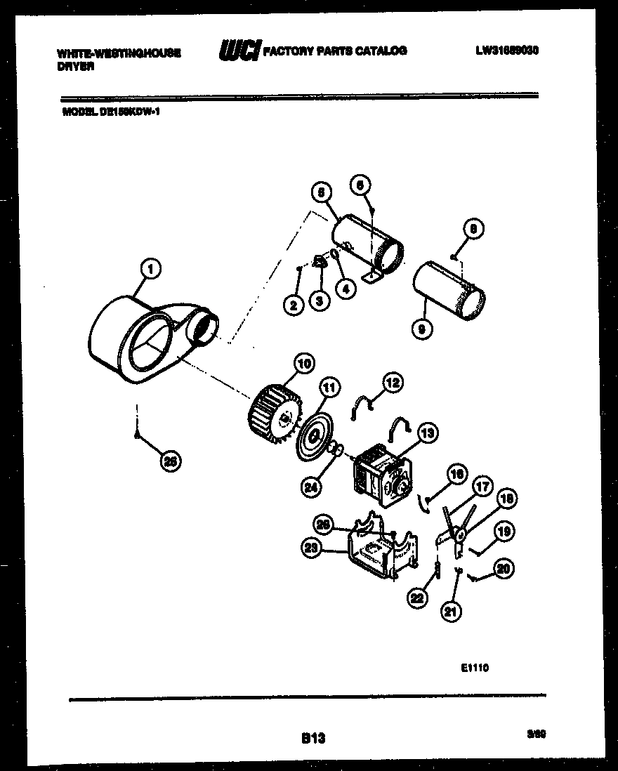 05 - MOTOR AND BLOWER PARTS