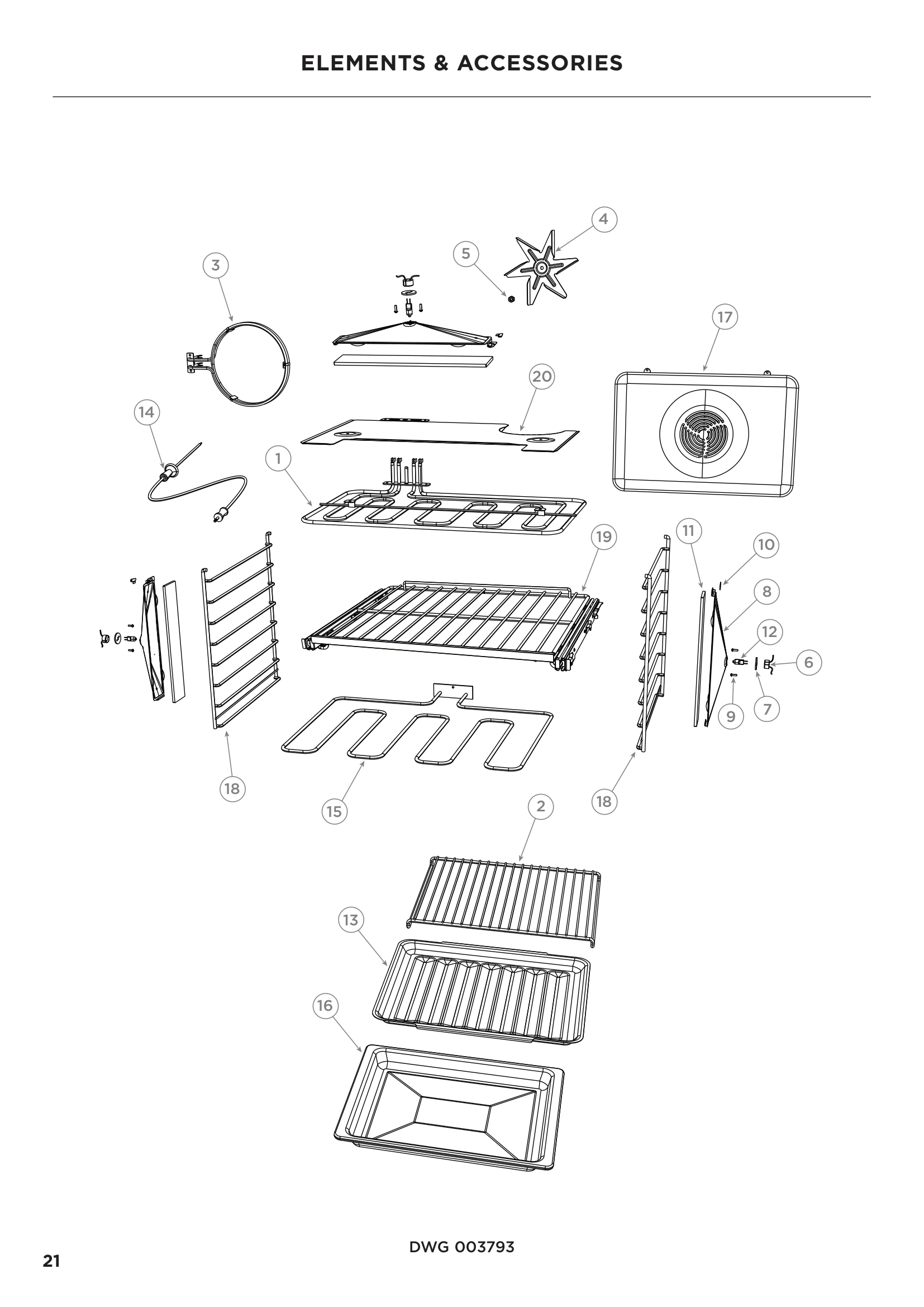 ELEMENTS & ACCESSORIES