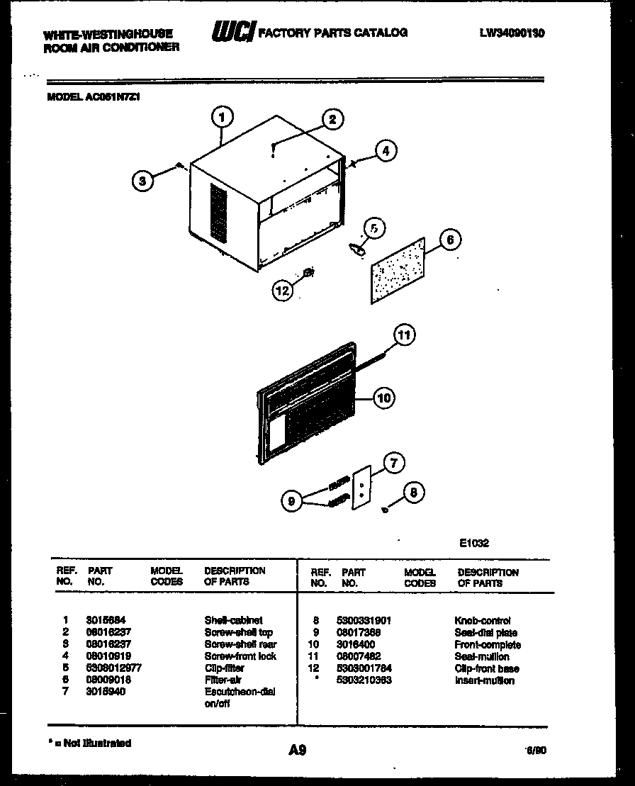 02 - CABINET PARTS