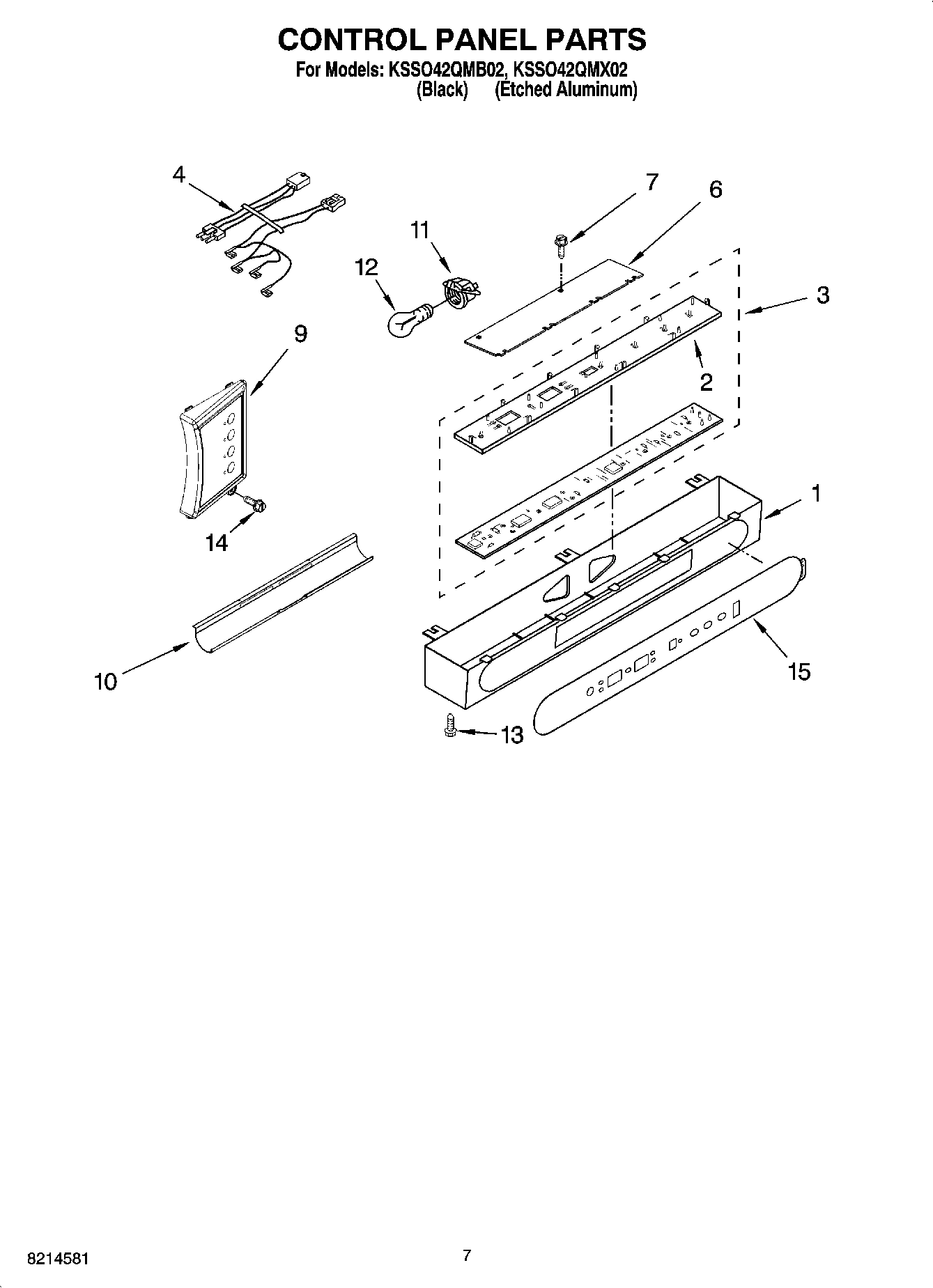 05 - CONTROL PANEL PARTS