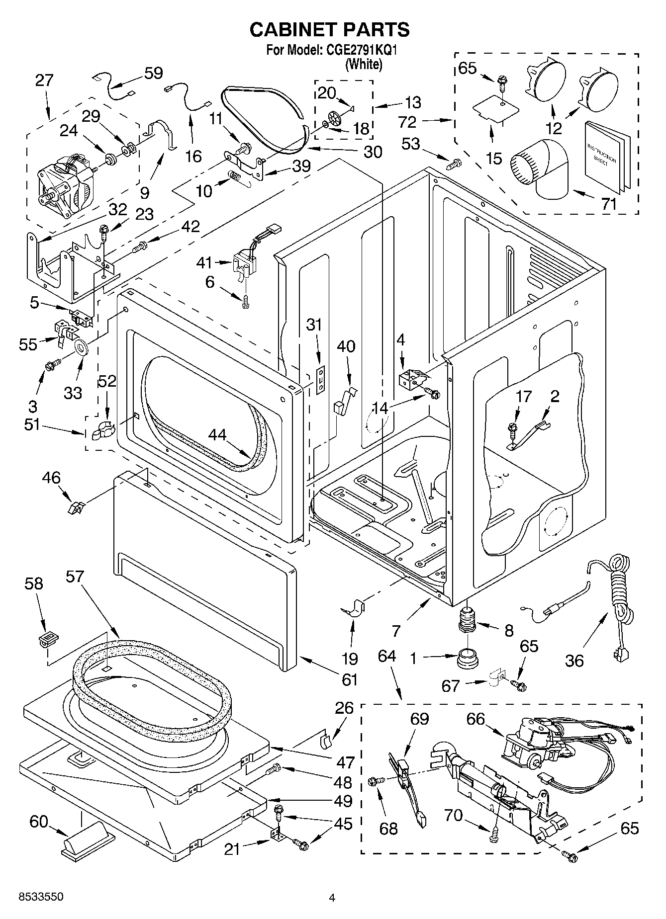 02 - CABINET PARTS