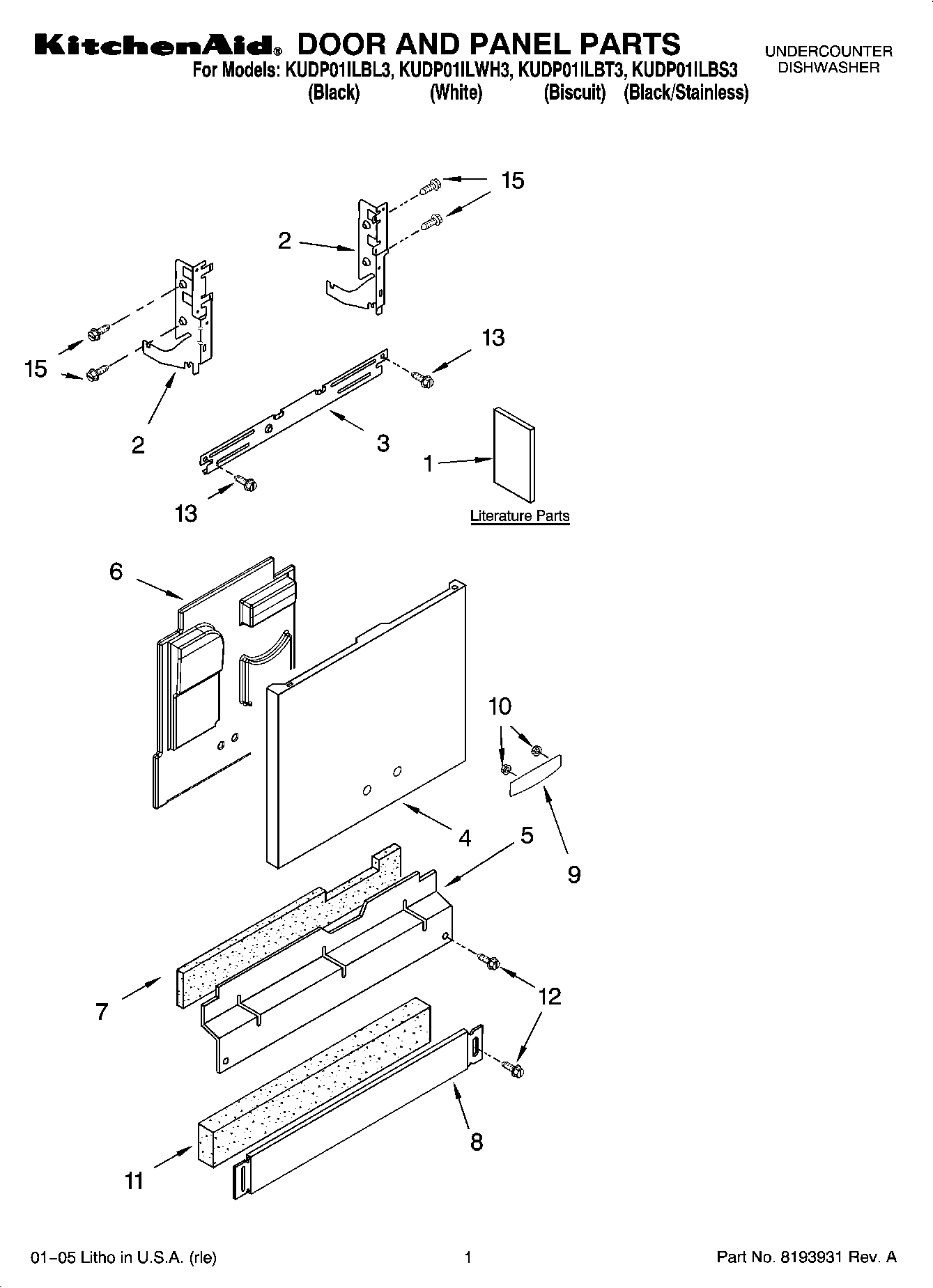 01 - DOOR AND PANEL PARTS