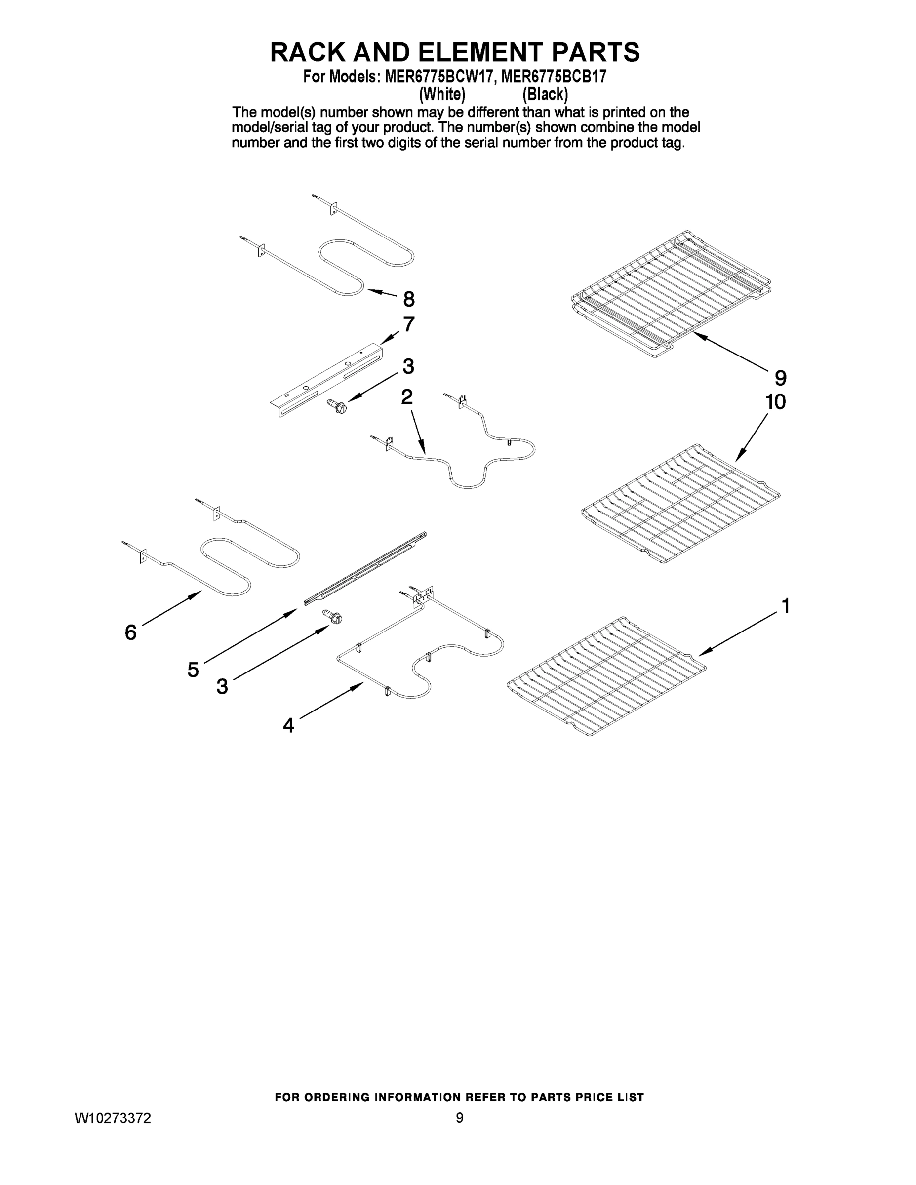 06 - RACK AND ELEMENT PARTS